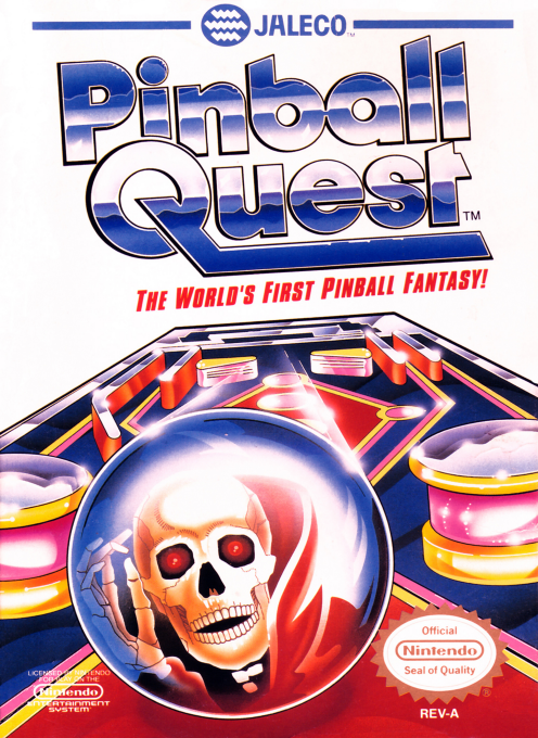 Pinball box art for Famicom