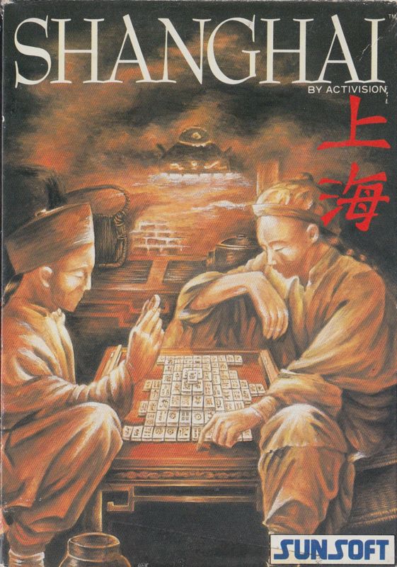 Shanghai box art for Famicom