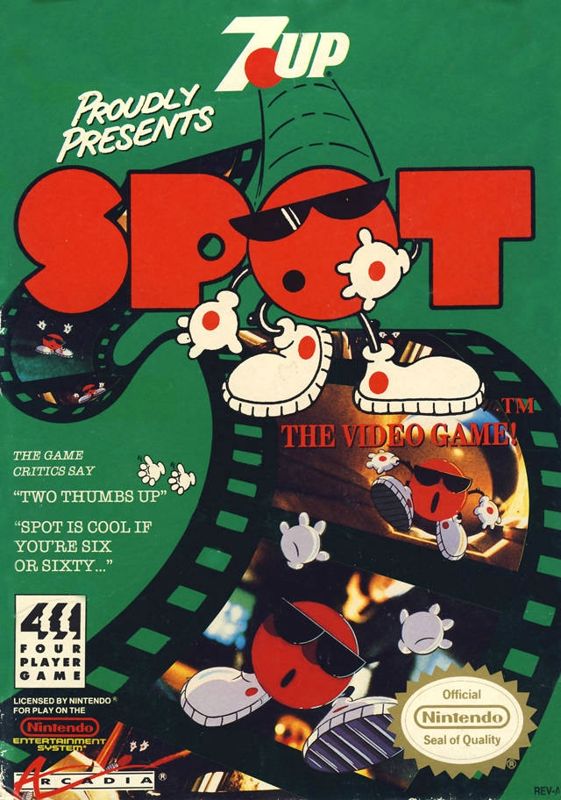 Spot box art for NES
