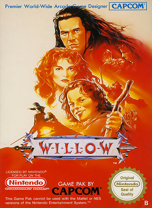 Willow box art for Famicom
