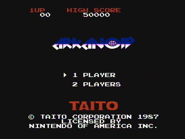 Arkanoid screenshot 3 for Famicom