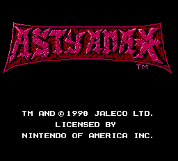 Astyanax screenshot 3 for NES