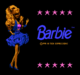 Barbie screenshot 3 for NES