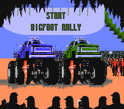 Bigfoot screenshot 4 for NES