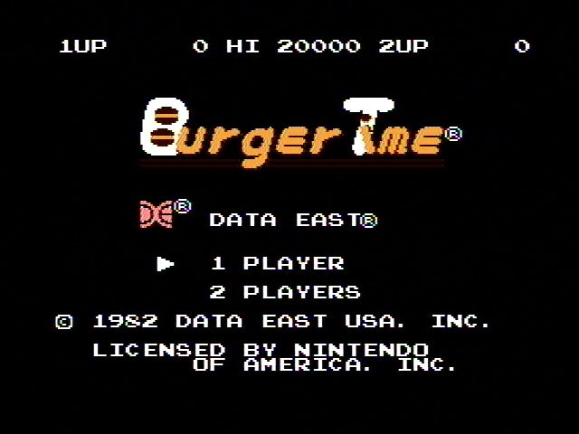 Burgertime screenshot 3 for NES