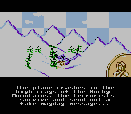 Cliffhanger screenshot 4 for NES