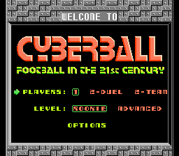 Cyberball screenshot 4 for NES