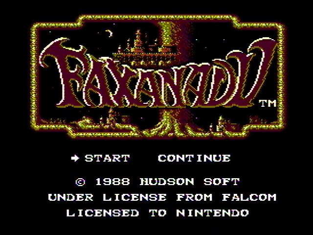 Faxanadu screenshot 3 for Famicom