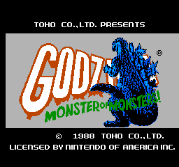 Godzilla screenshot 3 for NES
