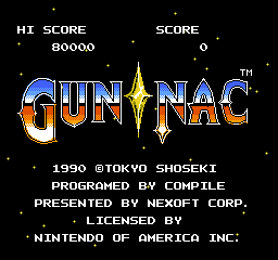 Gun Nac screenshot 5 for Famicom