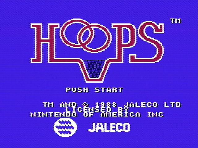 Hoops screenshot 3 for NES