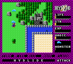 Hydlide screenshot 4 for NES
