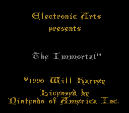 Immortal screenshot 2 for NES