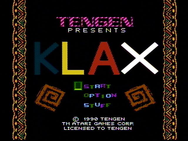 Klax screenshot 4 for NES