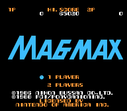 Magmax screenshot 3 for NES