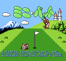 Mini-Putt screenshot 3 for Famicom