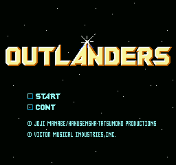 Outlanders screenshot 3 for Famicom