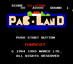 Pac-Land screenshot 3 for Famicom
