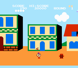 Pac-Land screenshot 5 for Famicom