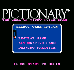 Pictionary screenshot 3 for NES