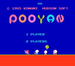 Pooyan screenshot 3 for Famicom