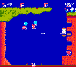 Pooyan screenshot 5 for Famicom