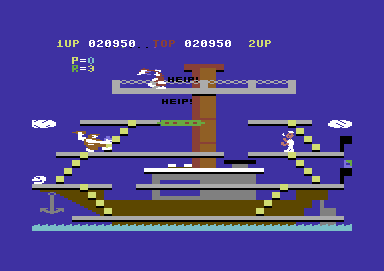 Popeye screenshot 3 for Famicom
