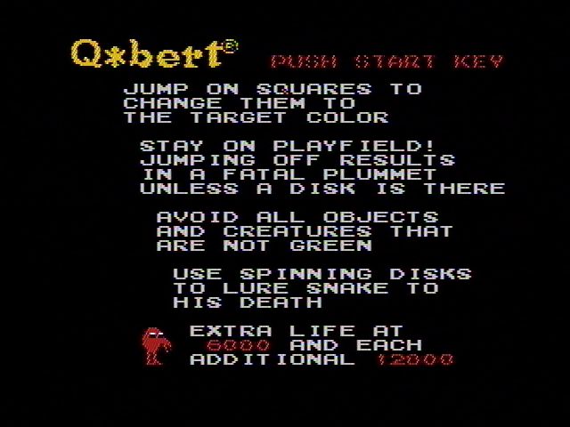 Q*bert screenshot 4 for NES