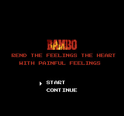 Rambo screenshot 4 for NES