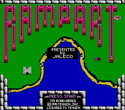 Rampart screenshot 3 for NES