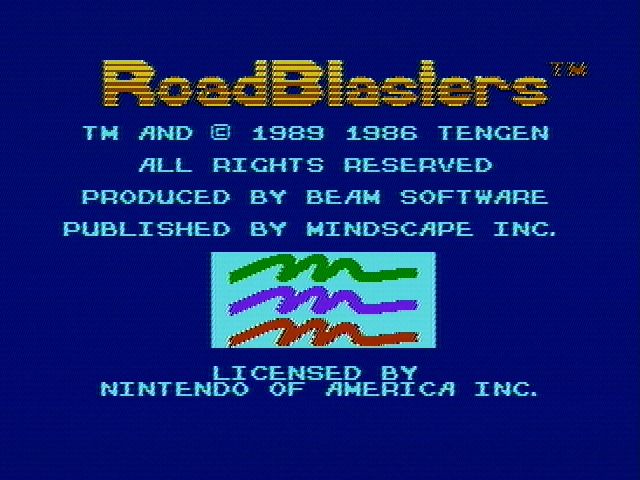RoadBlasters screenshot 3 for NES
