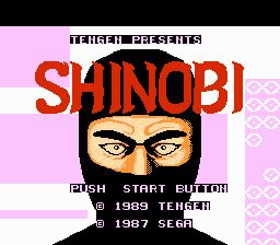 Shinobi screenshot 3 for NES