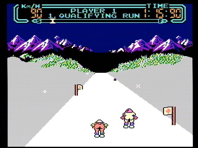 Slalom screenshot 5 for NES