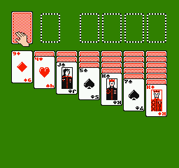 Solitaire screenshot 5 for NES