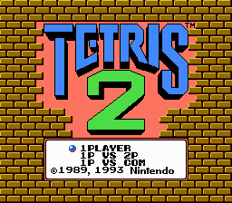 Tetris screenshot 3 for NES