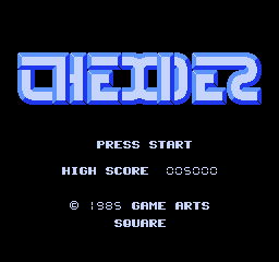 Thexder screenshot 3 for Famicom