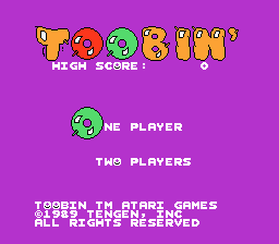 Toobin' screenshot 3 for NES