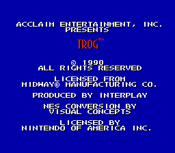 Trog screenshot 4 for NES