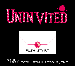 Uninvited screenshot 3 for NES