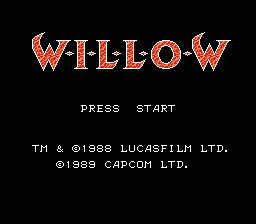Willow screenshot 4 for Famicom