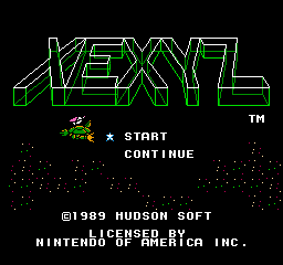 Xexyz screenshot 3 for NES