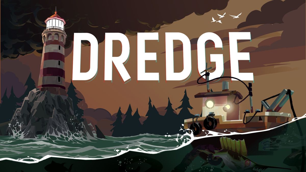 Dredge box art for Nintendo Switch