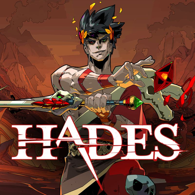 Hades box art for Switch
