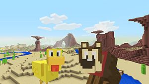Minecraft box art for Nintendo Switch