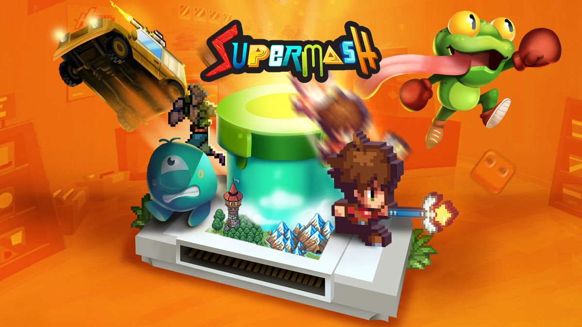 Supermash box art for Nintendo Switch