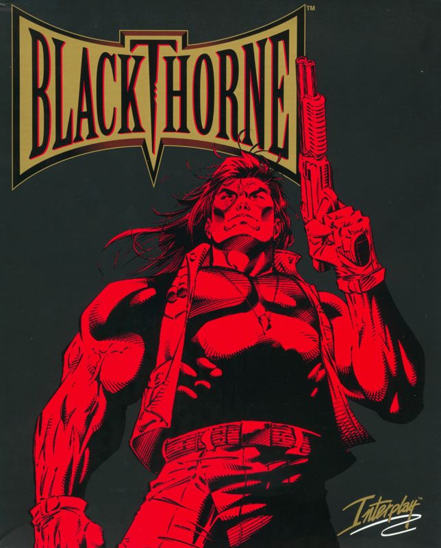 Blackthorne box art for Super Famicom