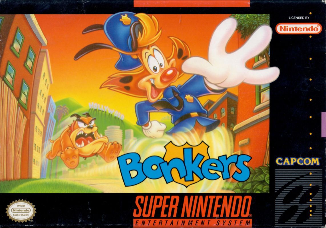 Bonkers box art for Super Famicom
