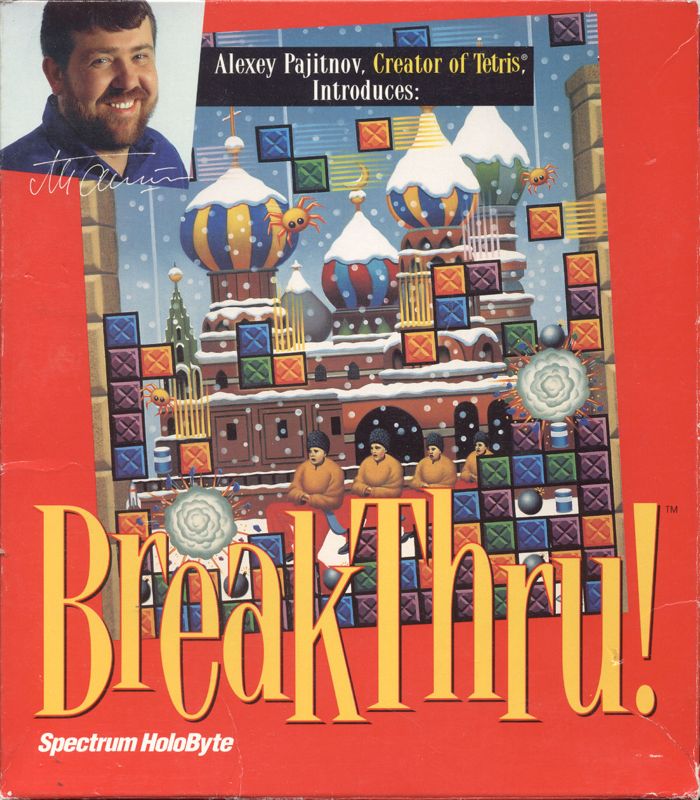 BreakThru box art for Super Nintendo