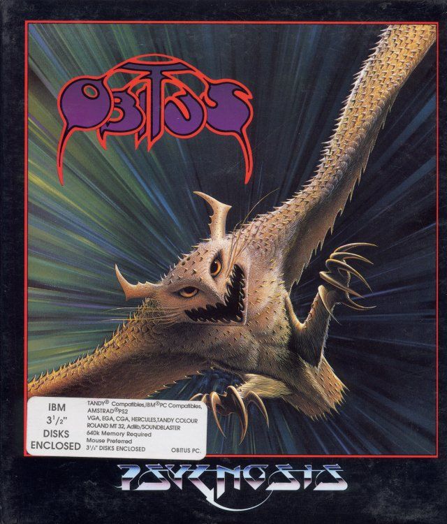 Obitus box art for Super Nintendo