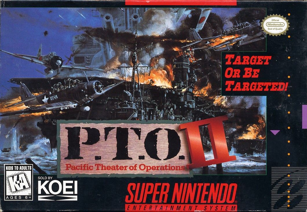 P.T.O. box art for Super Nintendo